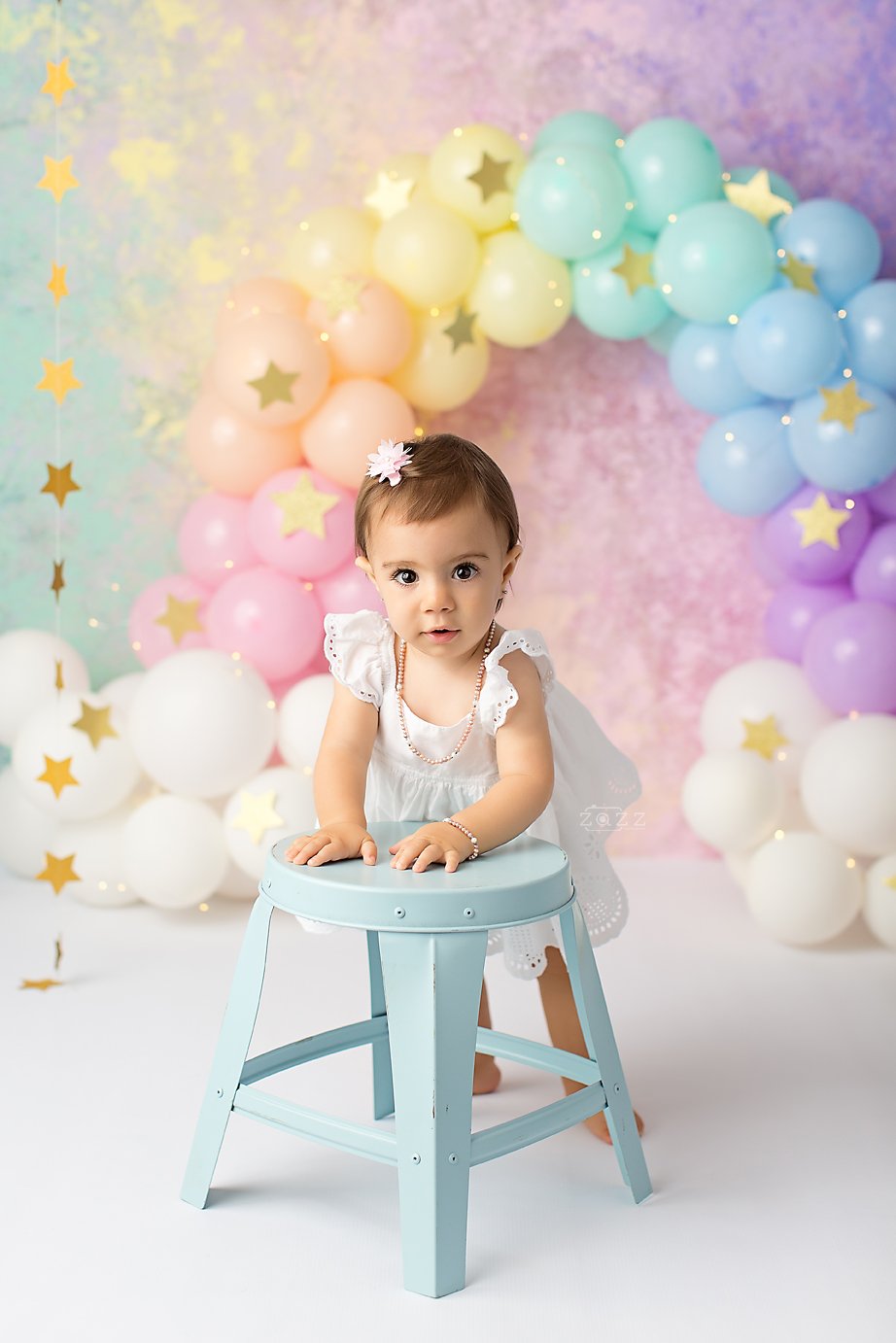 Rainbow Star - Lilly Bear Studio Props, balloon, balloon arch, balloon garland, balloon rainbow, balloons, colourful rainbow, colours of the rainbow, gold stars, hand painted, painted rainbow, pastel rainbow, rainbow balloon, rainbow balloons, rainbow watercolour, rainbows and stars, stars, watercolour