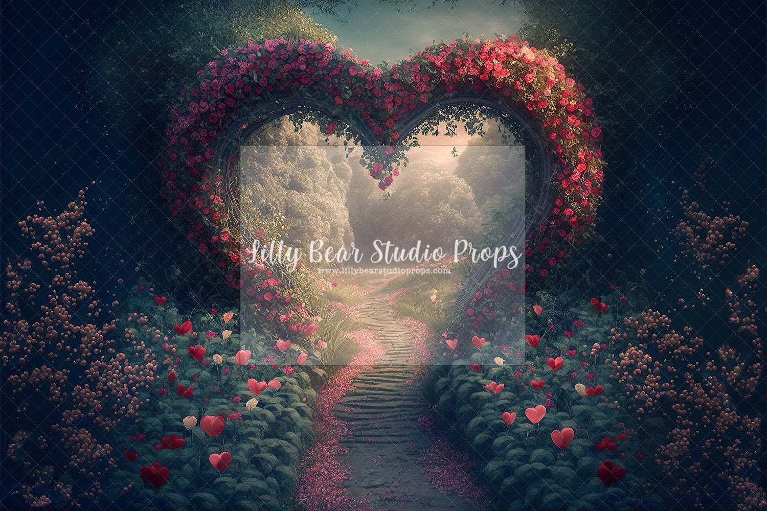 Rose Heart Path to Love