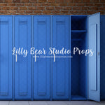 School Lockers by Lilly Bear Studio Props sold by Lilly Bear Studio Props, abc - apple - back to school - blue - book