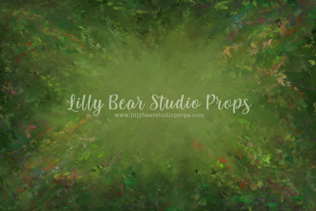 Secret Garden - Lilly Bear Studio Props, dusty green, FABRICS, fine art texture, green floral, green texture, spring, spring floral, spring texture, texture