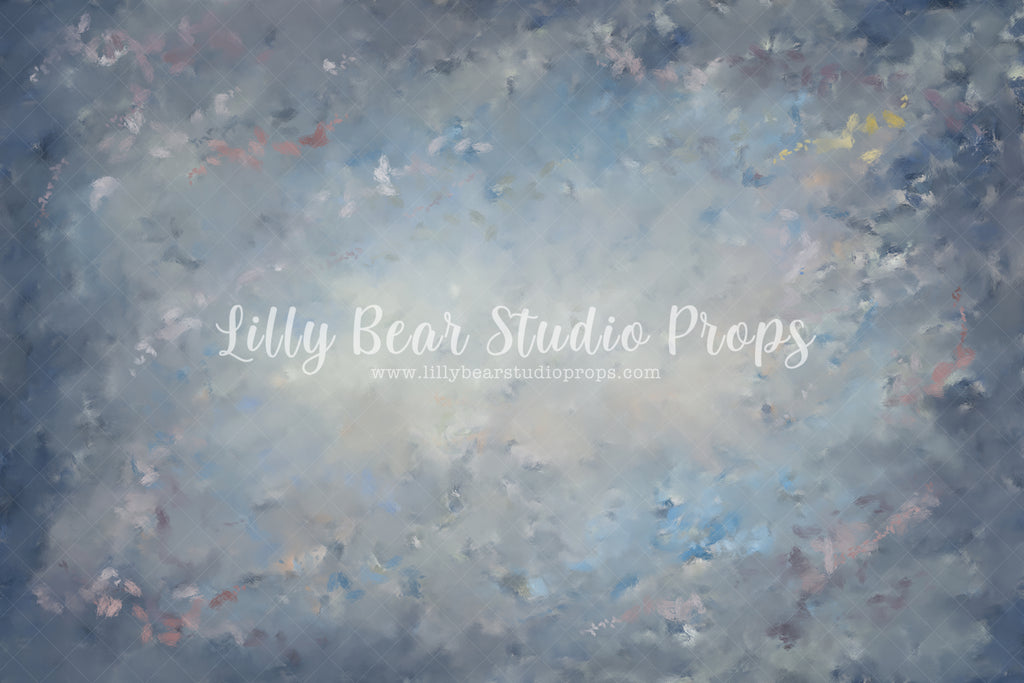 Sky in Winter - Lilly Bear Studio Props, blue, blue flower, blue flowers, blue texture, FABRICS, fine art texture, sky, texture, winter, winter texture