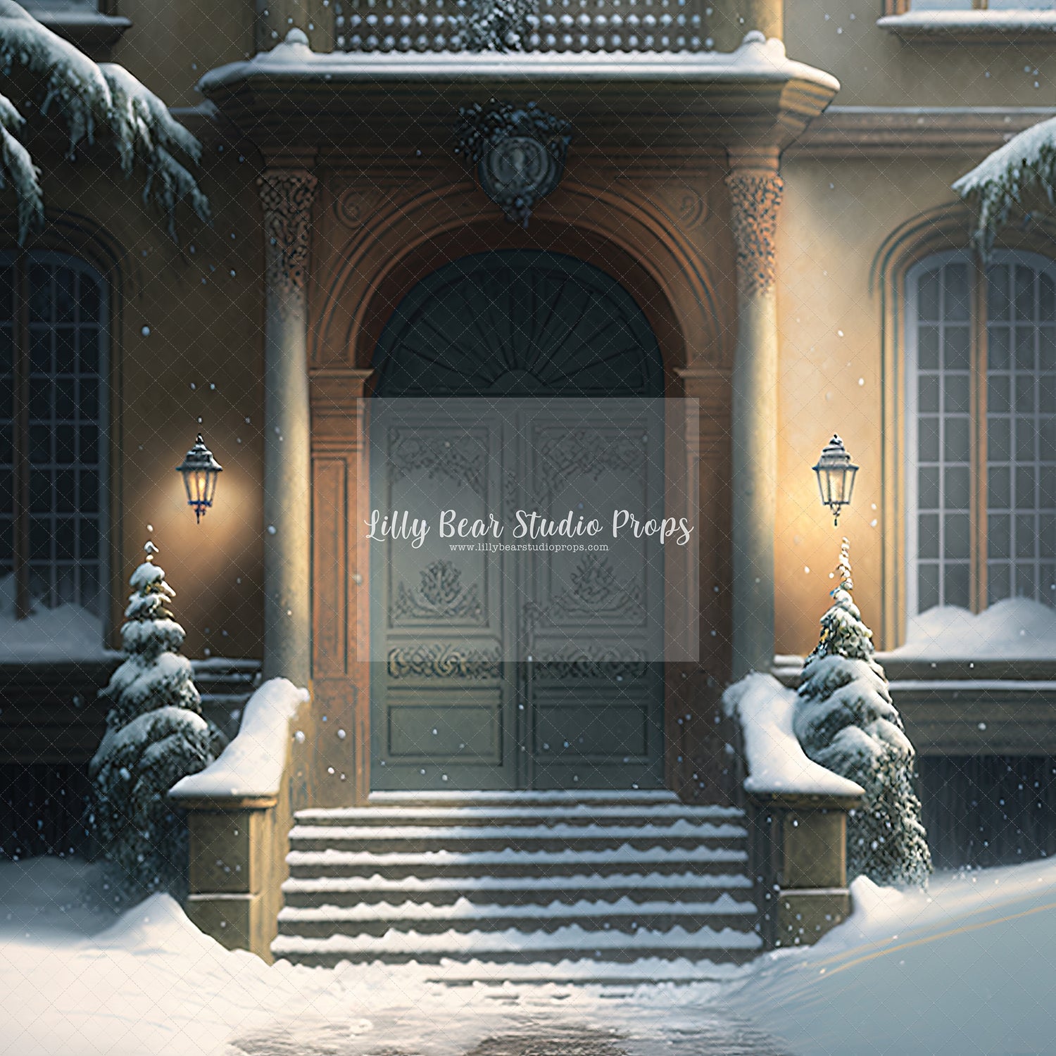 Snow at the Chateau