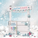 Snowcones - Lilly Bear Studio Props, animals, autumn forest, dark forest, enchanted forest, Fabric, FABRICS, fall forest, forest, forest animals, forest entry, forest floor, forest friends, forest painting, fox, green forest, into the wild, lanterns, little wild one, misty forest, moon, moonlight, moonlight forest, night forest, nighttime, owl, pine forest, pine tree, pine tree forest, pine trees, raccoon, where the wild things are, wild, wild animal, wild one, wild things, woodland forest