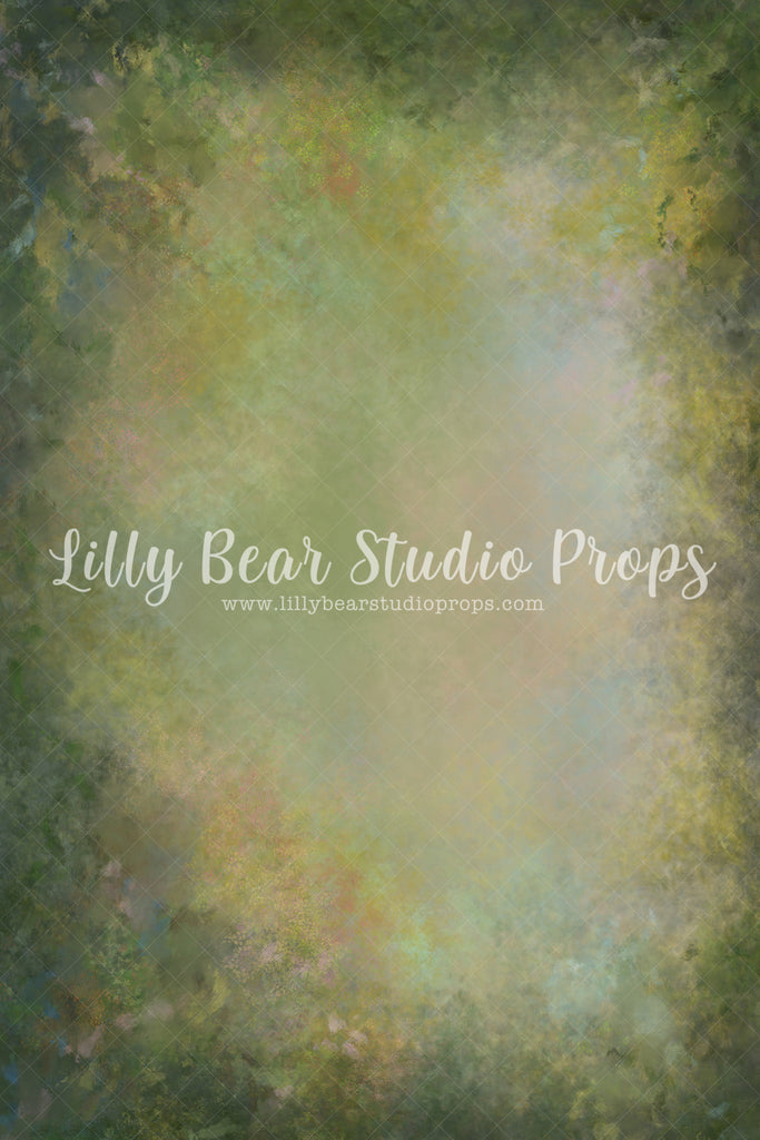 Spring Garden - Lilly Bear Studio Props, dusty green, FABRICS, fine art texture, floral sweep, green floral, green texture, spring, spring floral, spring texture, sweep, texture