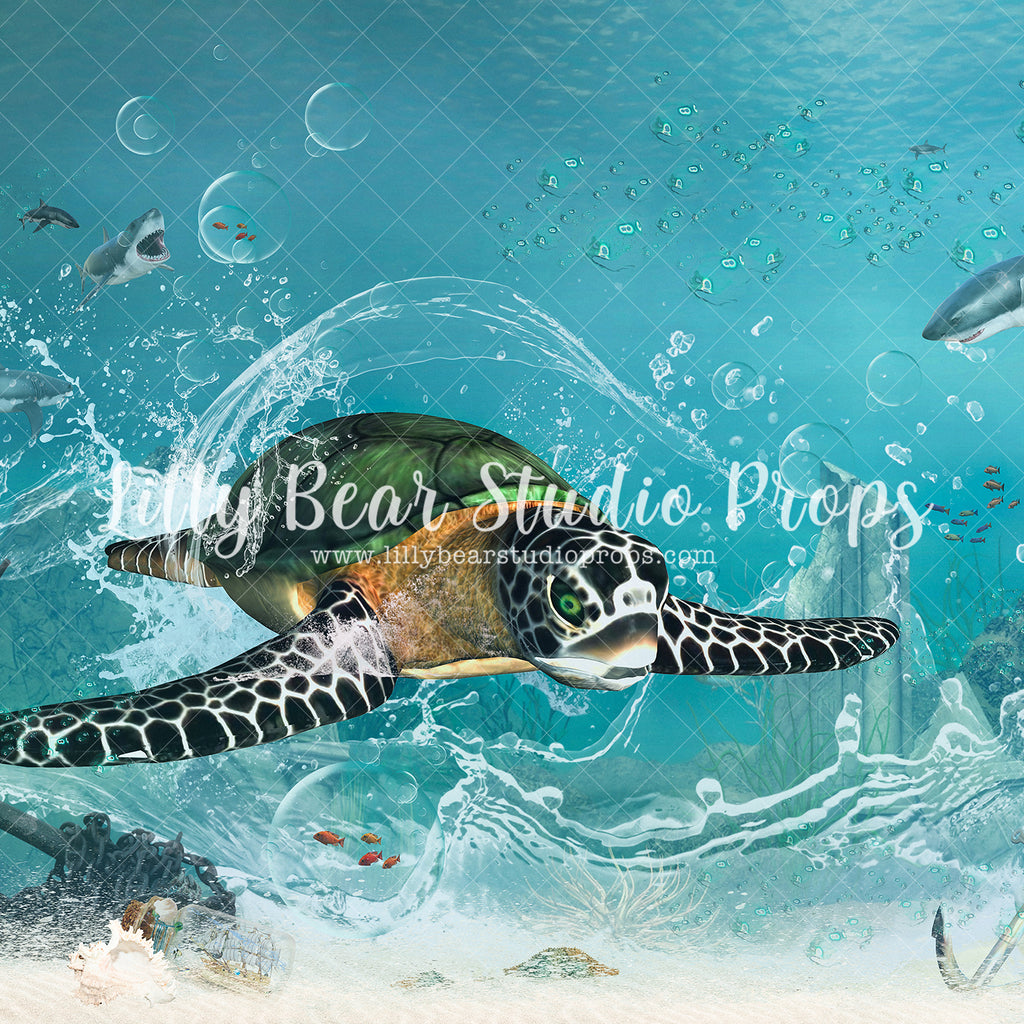 Turtle Pal - Lilly Bear Studio Props, baby shark, coral reef, Fabric, FABRICS, finding nemo, fish, fishing, jaws, little mermaid, mermaid, mermaid reef, nemo, ocean floor, sea turtle, shark, shark baby, shipwreck, shipwreck bay, silver glitter, turtle, under the ocean, under the sea